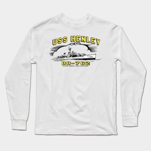 USS Henley   DD-762 Long Sleeve T-Shirt